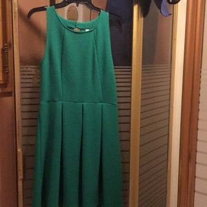Green summer dress